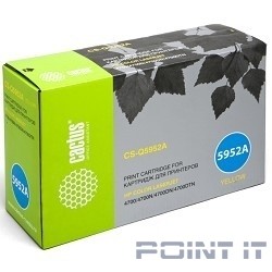 Q5952A_CACTUS - Картридж (CS-Q5952A) для HP Color LaserJet 4700 (10000 стр.) воссстан